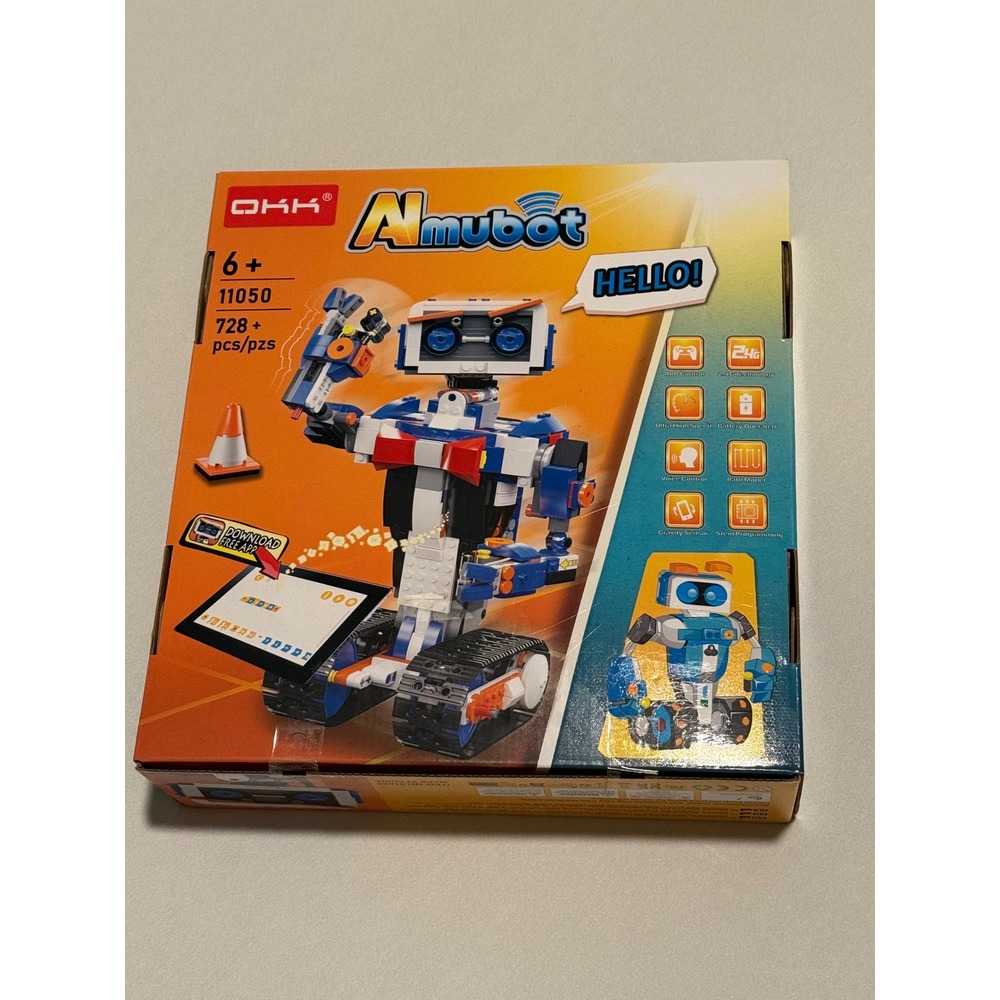 OKK Amubot 11050 Robot Building Kit 728 Pcs STEM App Control Voice Control New